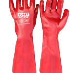 Guante PVC 18-45 cm Rojo